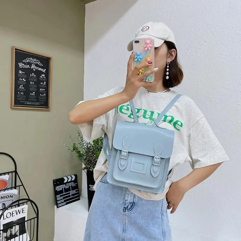 Women's Handmade PU Leather Shoulder Crossbody Bag Hit Color Designer Satchel New Free Delivery Designer Bag