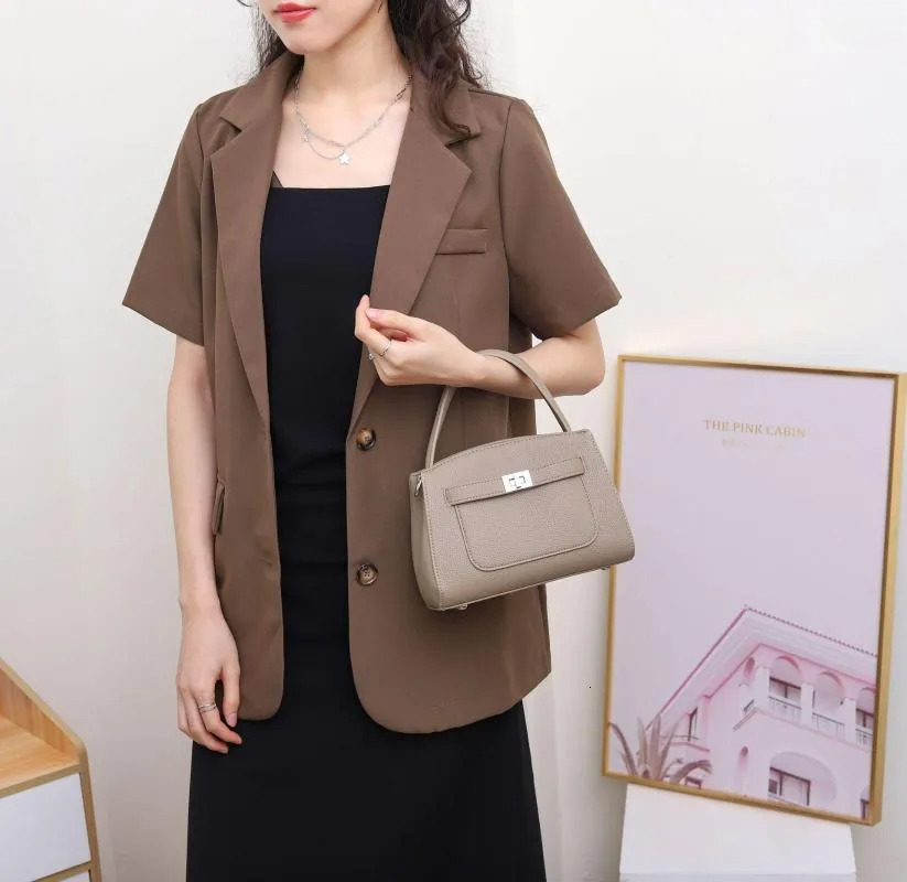 Niche Design French Women's Faux Leather Crossbody Bag, Summer 2025, Small Handbag New Free Delivery Designer Bag