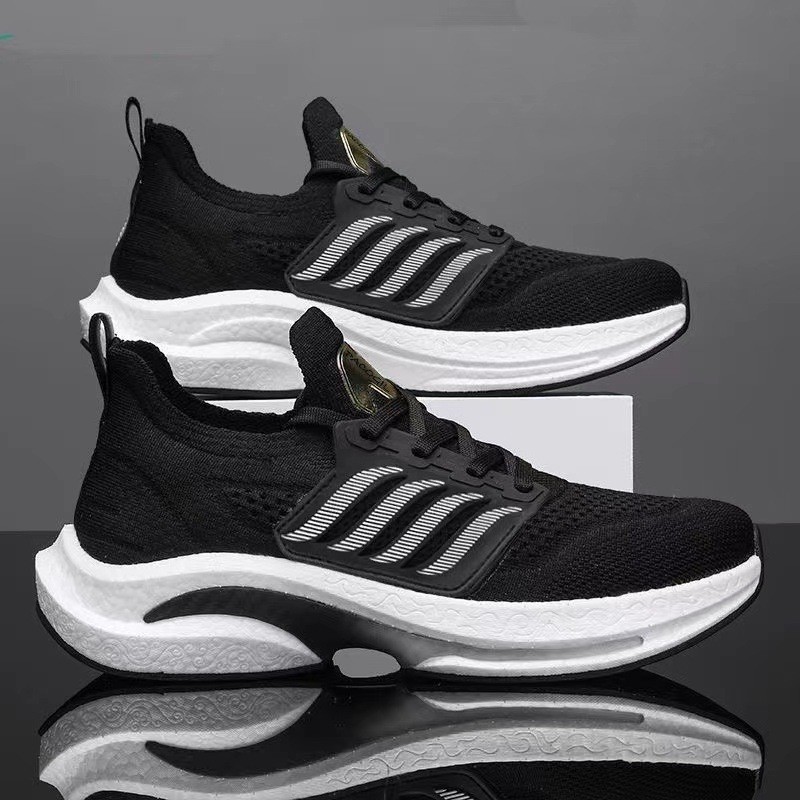 Free Shipping Comfortable Soft Sole Men 2025 Spring Summer New Design Casual Sneakers Lightweight Versatile Sports Running Shoes White Green black sup