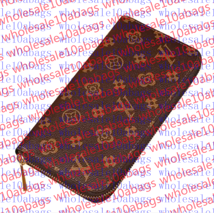 High quality Wallets Designers Paris plaid style High-end Mens Wallet Credit Card Holder Purse Men Vuttion&Vouitton Wallets billfold Purses With box