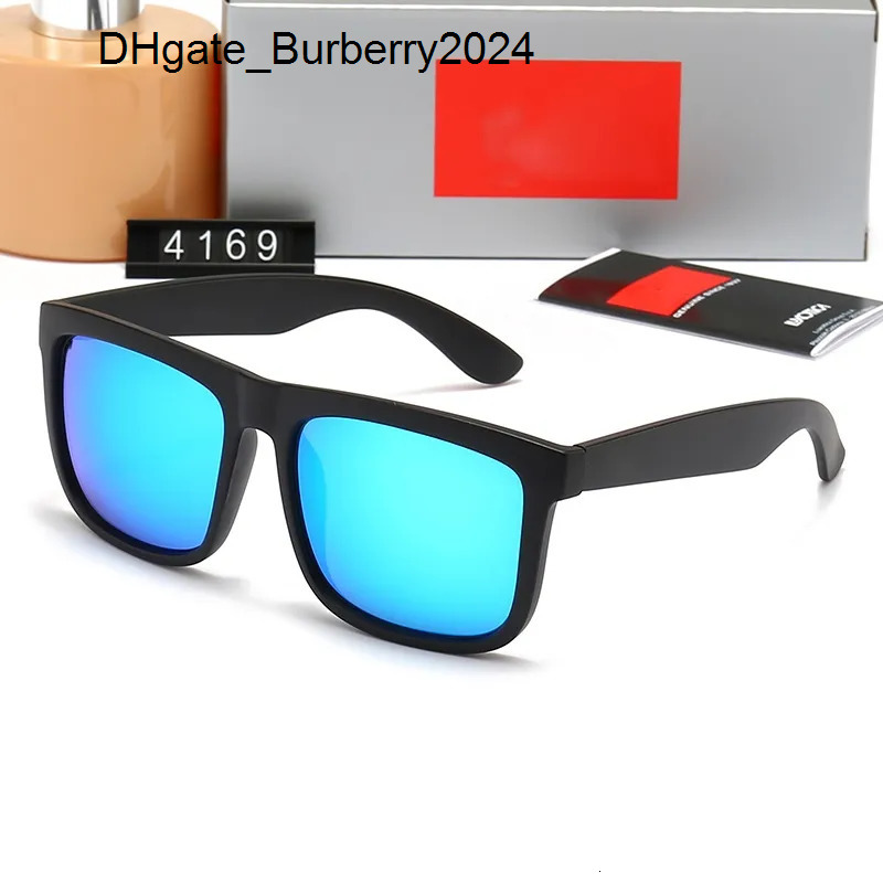rainess''bans Designer 2025 Sunglasses For Men Women Sunglass UV400 Retro Eyeglasses Outdoor Shades PC Frame Fashion Classic Lady Sun glasses With Box 4169 AAAA