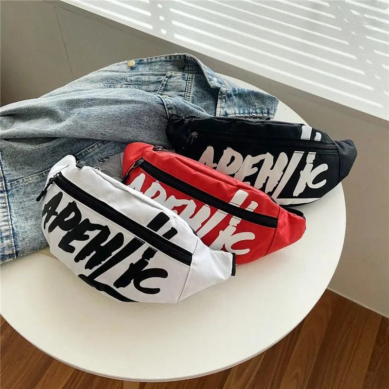 Free Shipping Waist Bags Packs Women Bag Oxford Cloth Waterproof Belt Designer Crossbody Chest Female Fashion Fanny Pack Banana Designer Bag Luxury Ba