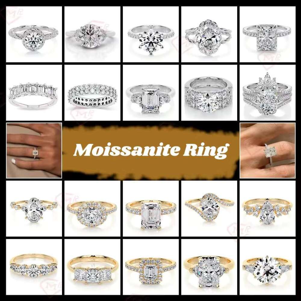 Silica engagement chilled S classic women and men luxurious VVS silica ring