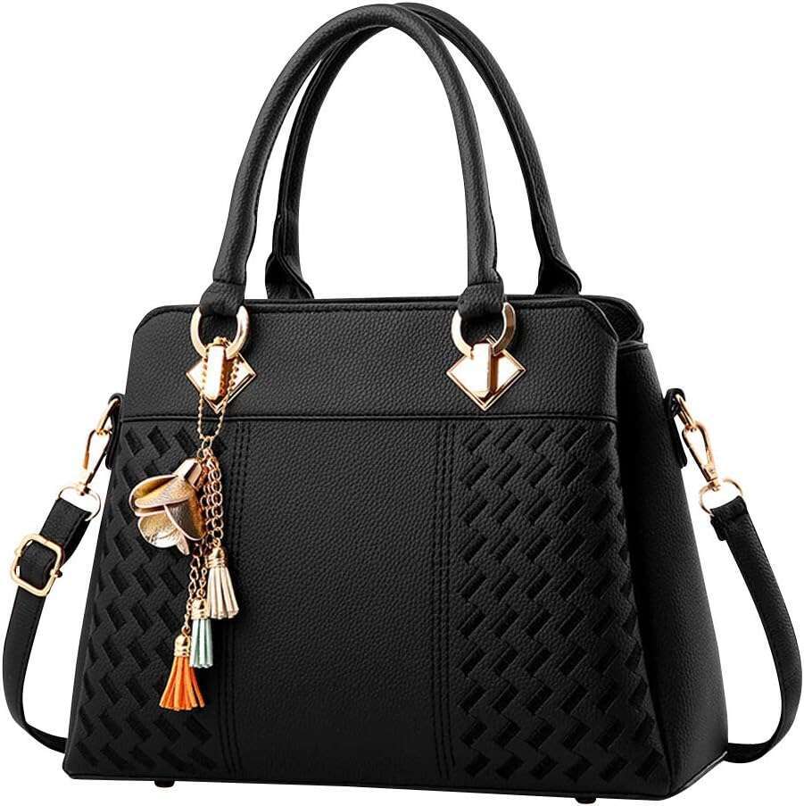 Women Handbags Shoulder Crossbody Messenger Bag Tote Satchel for Lady PU Leather Purse
