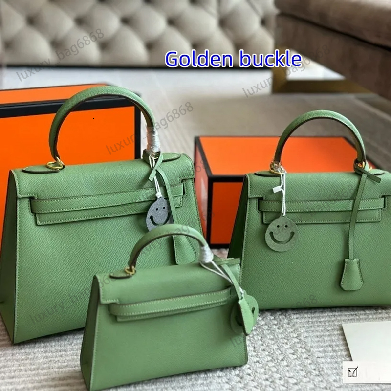 Top Quality Designer mini Epsom The Second Generation Cowhide Leather Tote Handbag Ladies 22cm 25cm 28cm Hardware Buckle Shoulder Bag