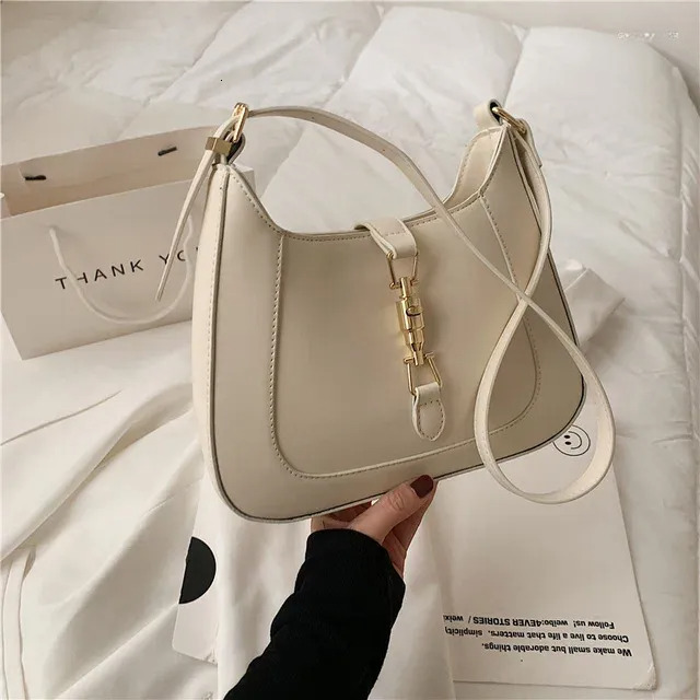 Free Shipping Shoulder Bags 2024 Spring Underarm Fashion Single Crossbody Simple And Generous Solid Color Messenger Handbag Women's Small Bag