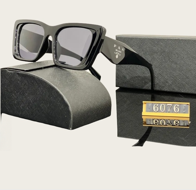 designer sunglasses for women Exquisite Square cat-eye frame logo Color Mixing goggles Beach UV protection UV400 polarized men sunglasses Exquisite gift box