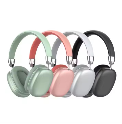 NEW P9 Pro Max Air Wireless Bluetooth Headphones Noise Cancelg Earphones Mic Pods Over Ear Sports Gaming Headset