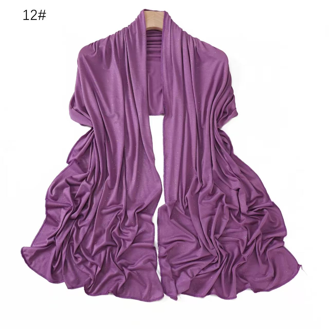 T685 modal solid color long scarf monochrome mercerized cotton jersey cotton headscarf shawl female