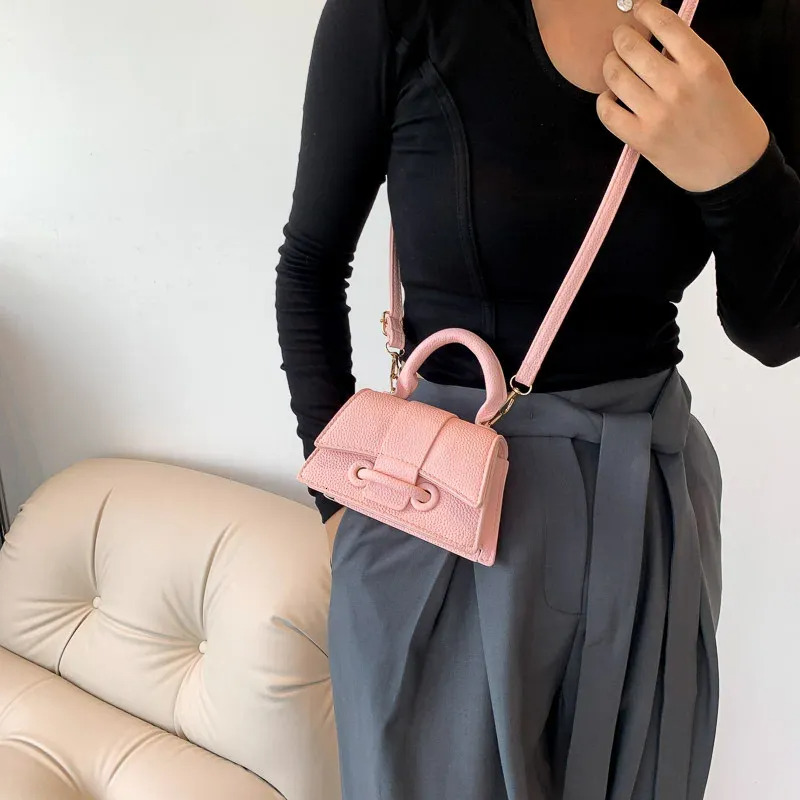 Women's Solid Crossbody Bag: 2025 Fashion Mini Purse Clutch - Stylish Shoulder Bag For Shopping & Cosmetics New Free Delivery Designer Bag