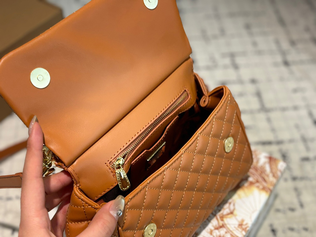 Genuine leather women's bag, crossbody bag, high-end women's bag, Sicily single shoulder handbag, fashionable shoulder bag