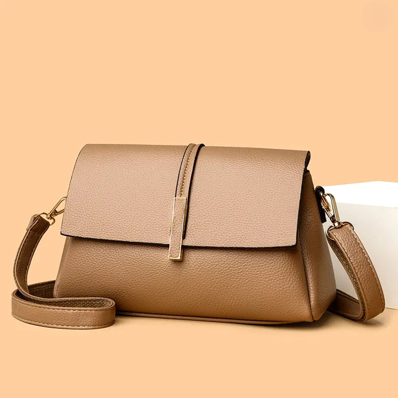 Totes High Quality PU Leather Handbag Women Purses Female Flip Cover Bag Designer Brand Ladies Shoulder Crossbody Wallet New Free Delivery Designer Ba