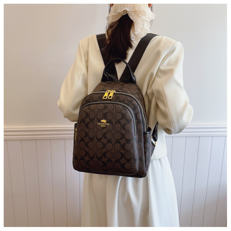 free shipping hot bags for ladies 2025 new high end European and American fashion backpack casual large capacity travel backpack