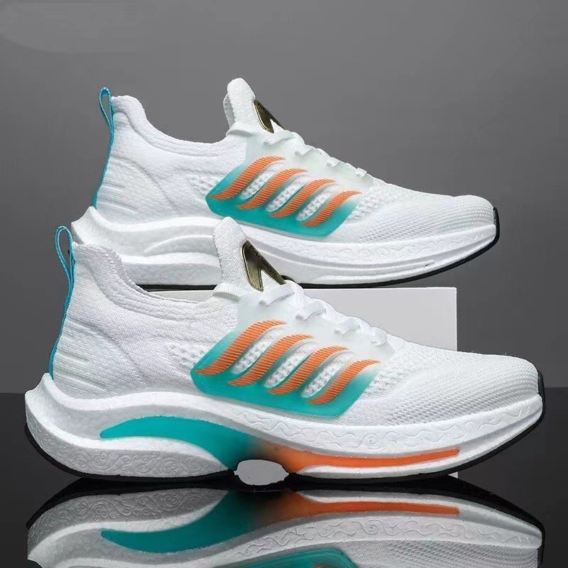 Free Shipping Comfortable Soft Sole Men 2025 Spring Summer New Design Casual Sneakers Lightweight Versatile Sports Running Shoes White Green black sup