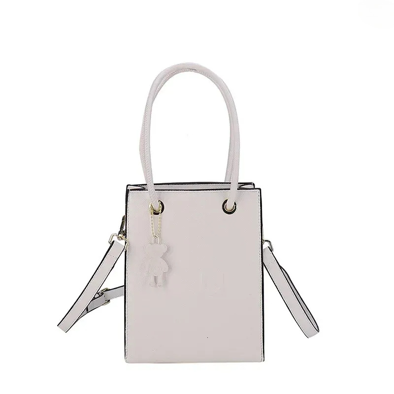 Shoulder Bags Small Square Bag Women 2025 Handbag Fashion Casual Crossbody Solid Color Mobile Phone New Free Delivery Designer Bag