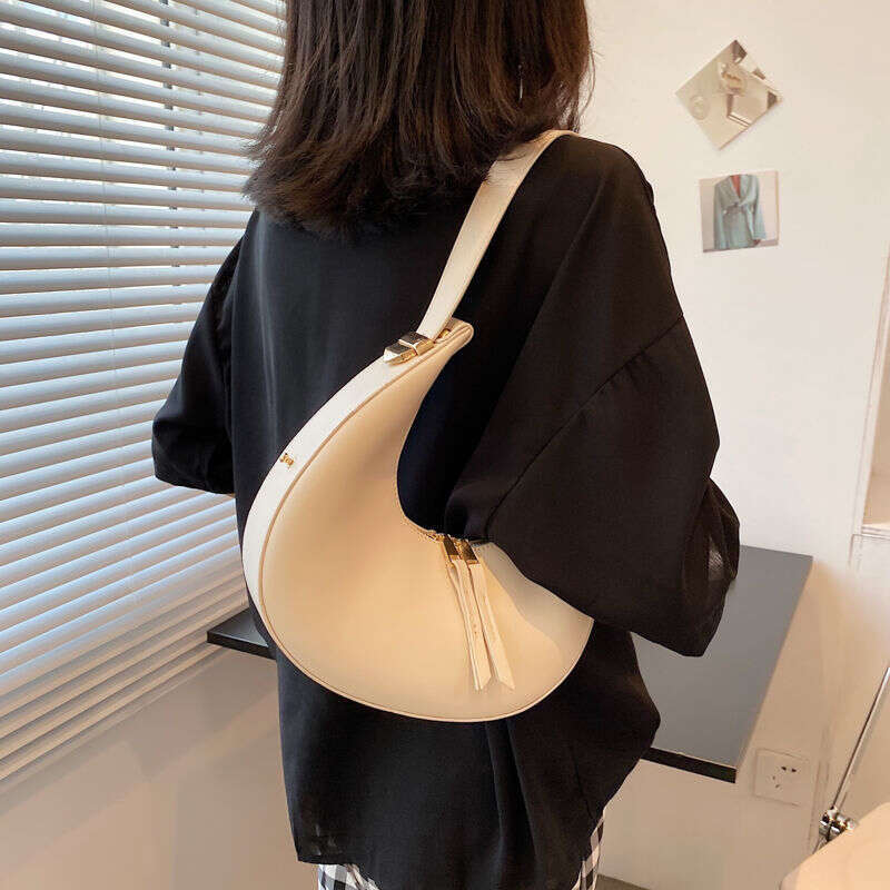 niche bag high-end single shoulder armpit crescent women's bag crossbody bag handbag armpit shoulder bag bags across body
