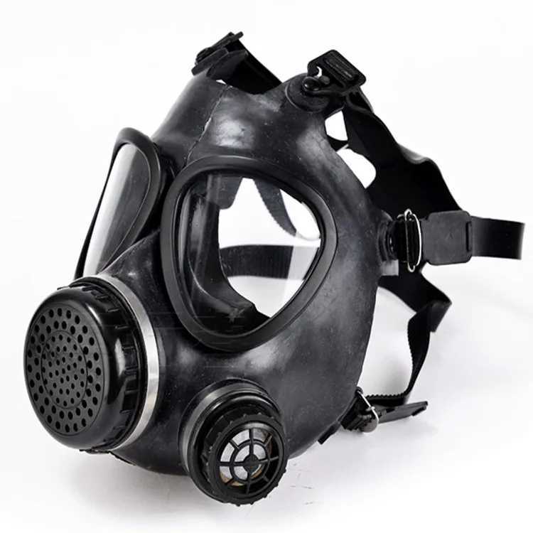 Tactical Gas Mask Chemical Full-face Respirator Dust Toxic Smoke Proof Anti-radiation Mask Organic Formaldehyde Tear Gas FilterW250512