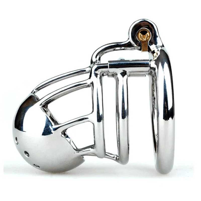 BLACKOUT New Arrival 316 Stainless Steel Male PA Chastity Device Penis Ring Cock Cage Adult Sex Toys Kidding Zone Bridge-01 W250512