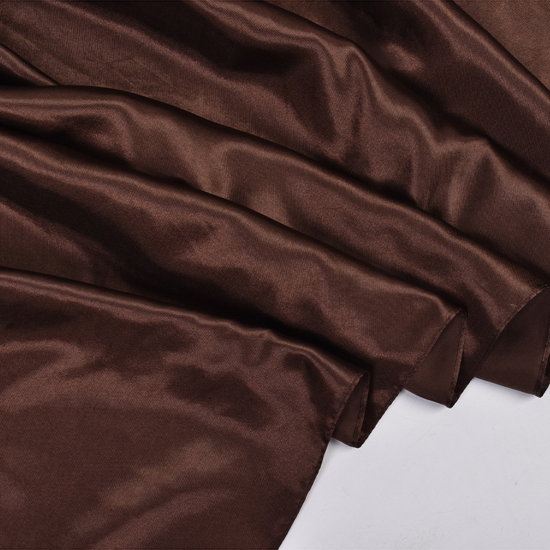 K690 Spring and summer new temperament solid color satin long silk scarf ladies scarf spot wholesale factory direct supply