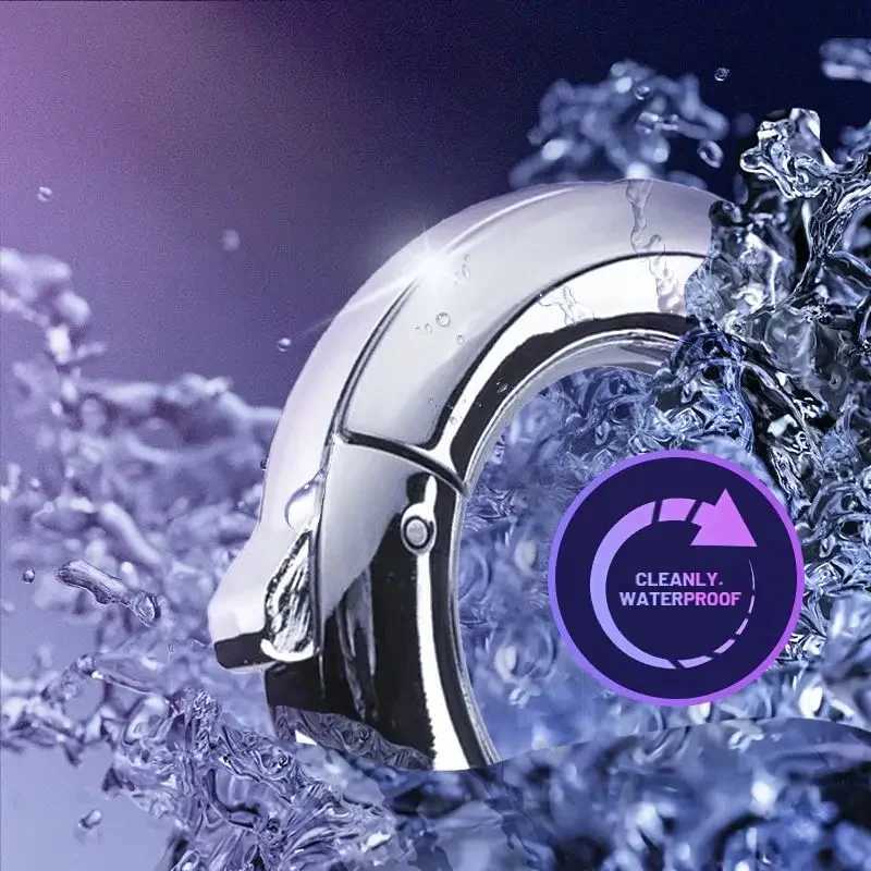 BUYBOOS Male Cock Ring Metal Sperm Locking Ring Adjustable Penis In Exercise Ejaculation Delay Scrotal Restraint Adult Sex Toy W250512