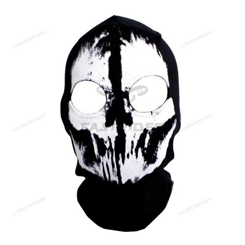 Motorcycle Balaclava Skull Print Full Face Mask Windproof Skiing Head Neck Warmer Cycling Biker Hood Men Helmet LinerW250512