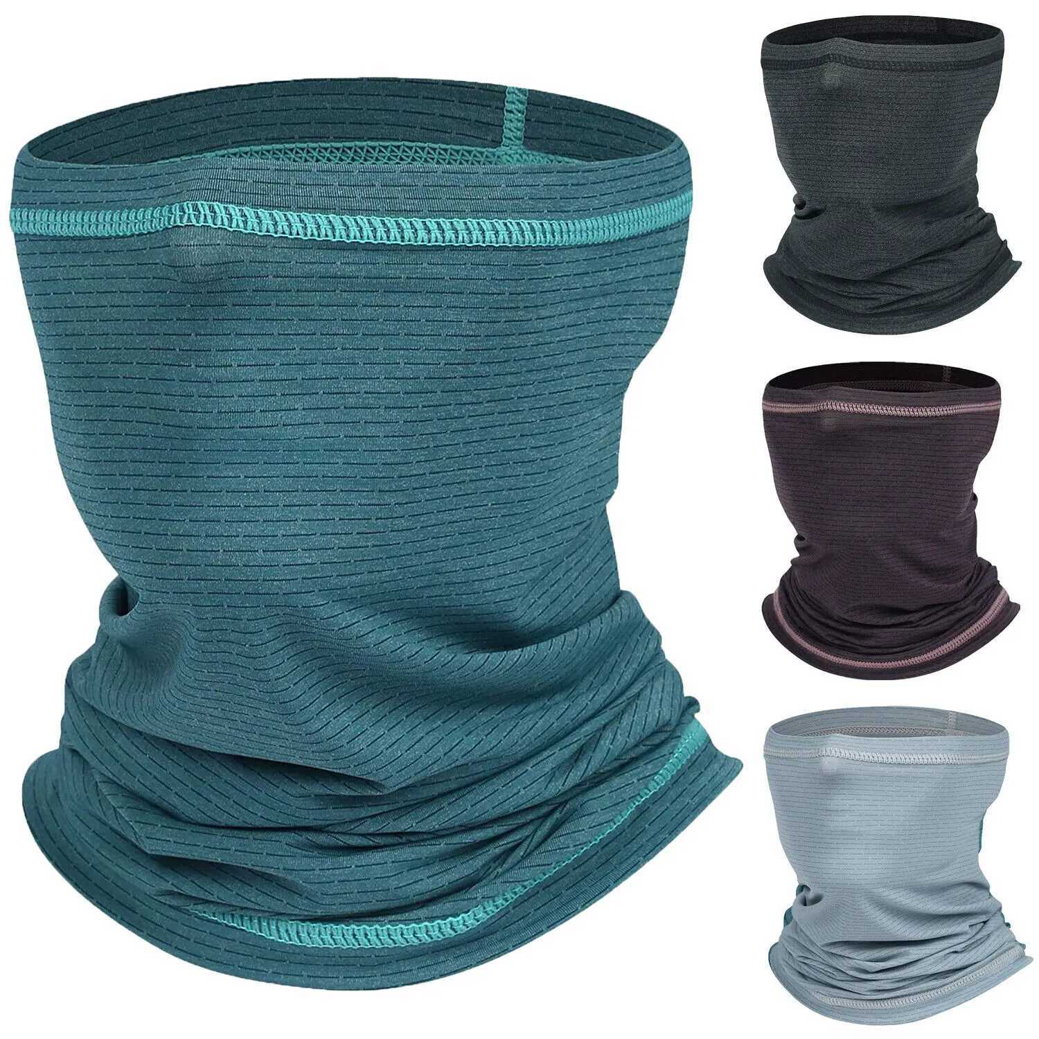 Cooling Neck Gaiter Bandana Face Mask for Men Women Summer UV Protection Cycling Fishing Scarf CoverW250512