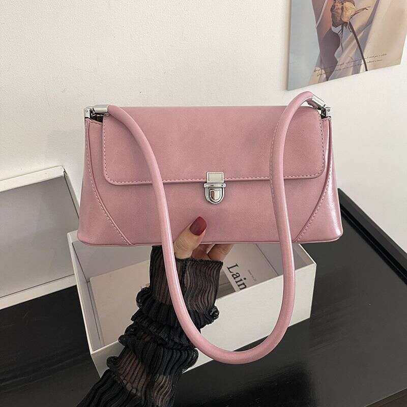 free shipping designer bags High end 2025 new niche design for women's fashion, light luxury, versatile, single shoulder armpit bag, hand-held li