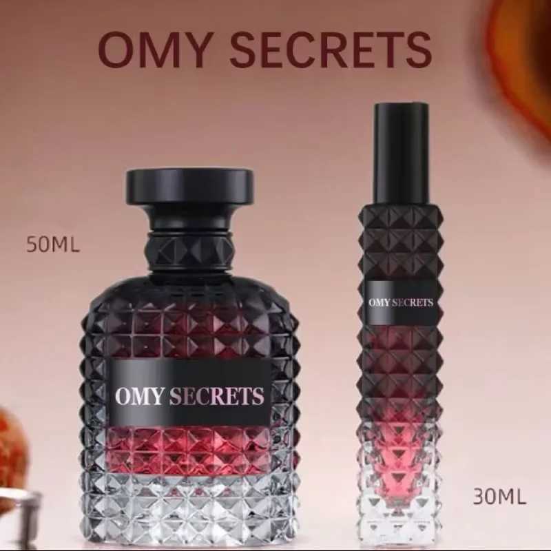Brand Rose Miss Adventure Perfume Lasting Charm Floral Scent Light Fragranc Crystal Rivet Design 50ml Elegant Lady Eau De ParfumXJ250512