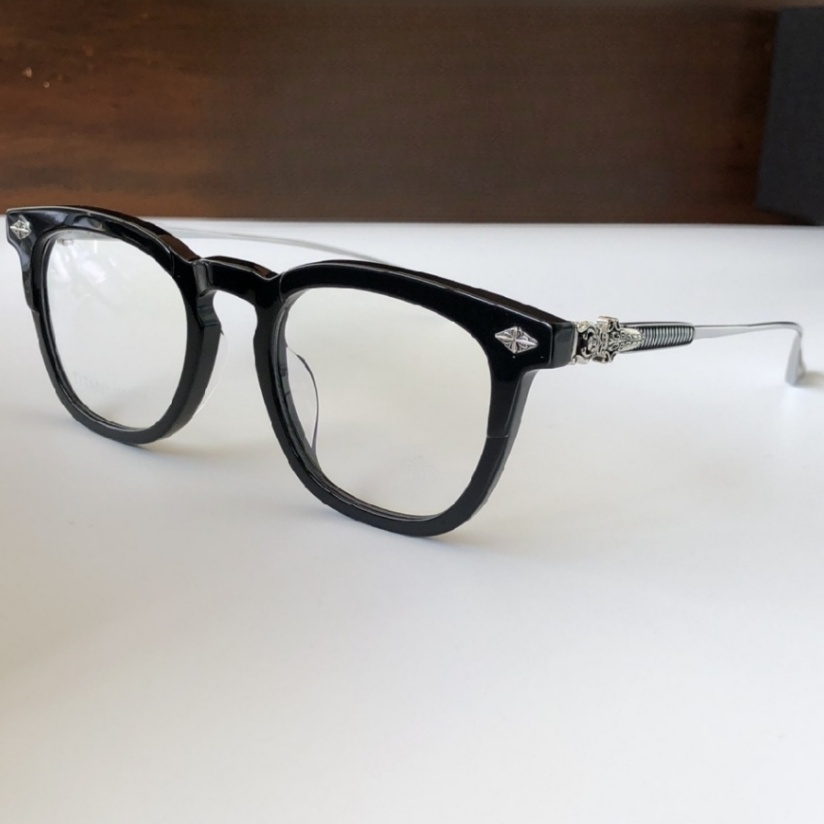 High Quality Men optical glasses Classic Luxury Designer Women eyeglass Titanium Punk Business Design Prescription Spectacle Frames with box 8110 SIZE