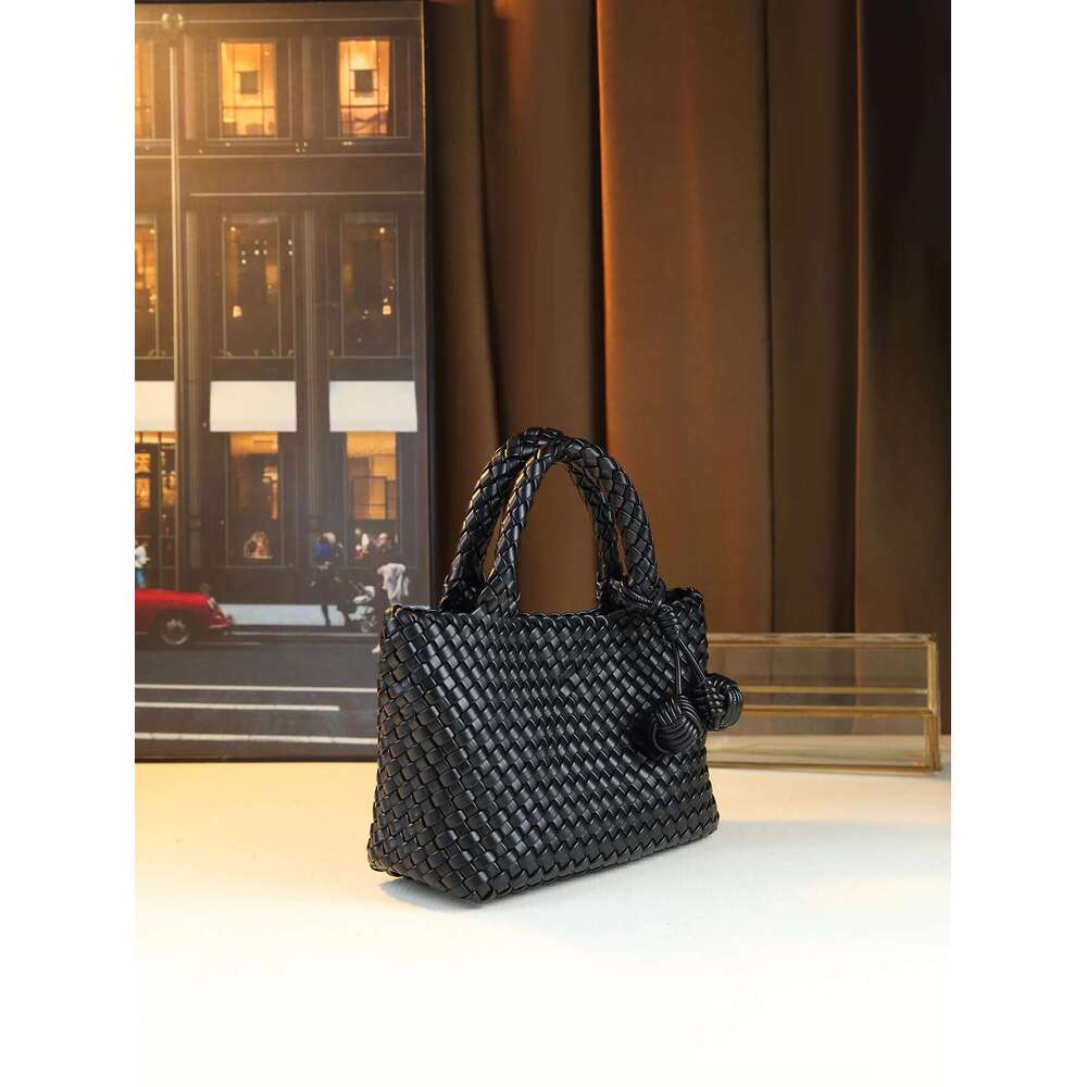 New Fashionable Woven Handbag Daily Commute Versatile Mother-Daughter Simple Style Shoulder Crossbody Bag For Women