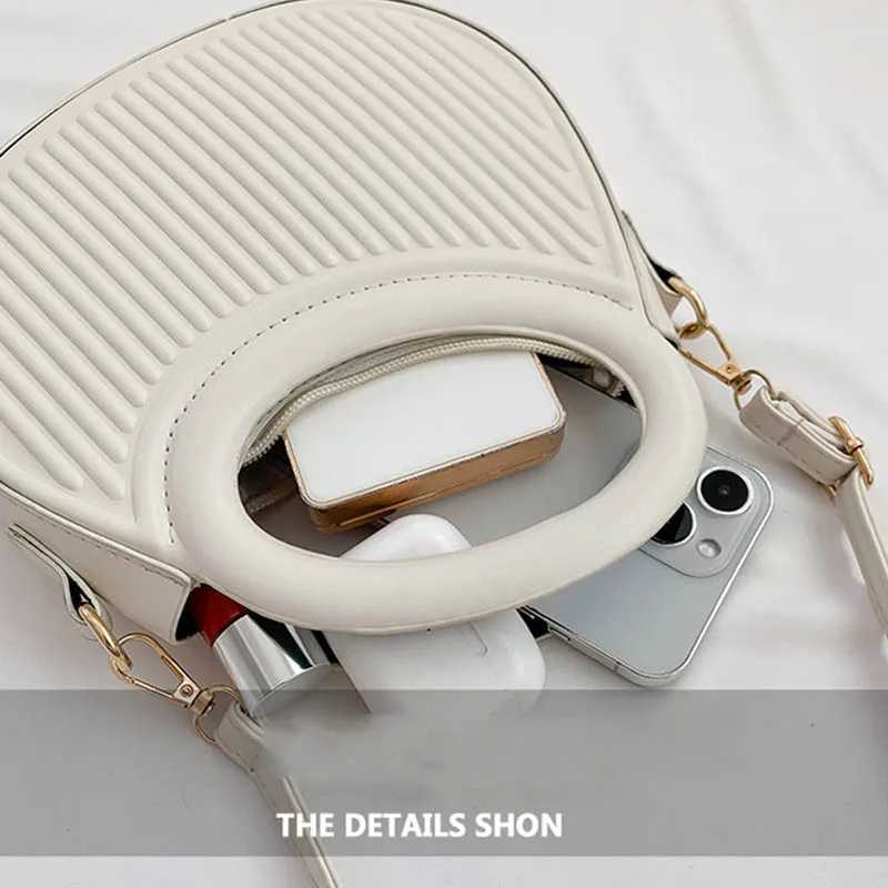 Fashion Women Shoulder Bag Armpit Bag Design Underarm Bag Pleated Saddle Bag Solid Color Messenger Bag Purse HandbagsW250512