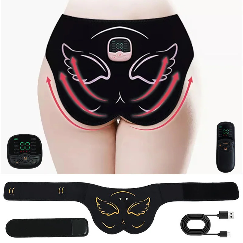 EMS Muscle Stimulator Buttocks Electric Hip Trainer With Remote Buttocks Toner Butt Slim Body Shaping Fitness Equipment 250512