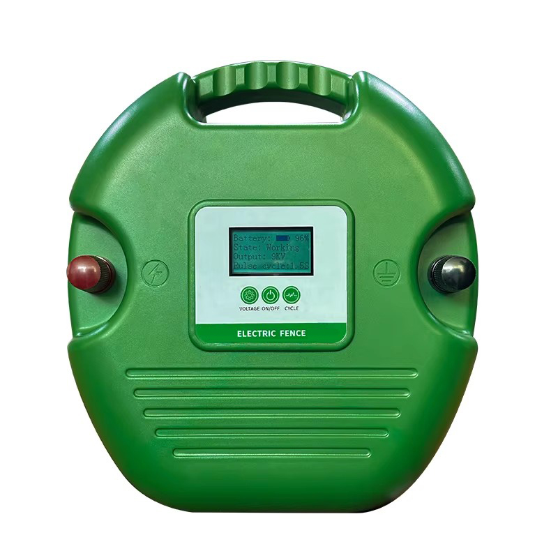 High Voltage Electric Fence Pulse Generator Charger For Cattle, Sheep & Horse Pasture Security