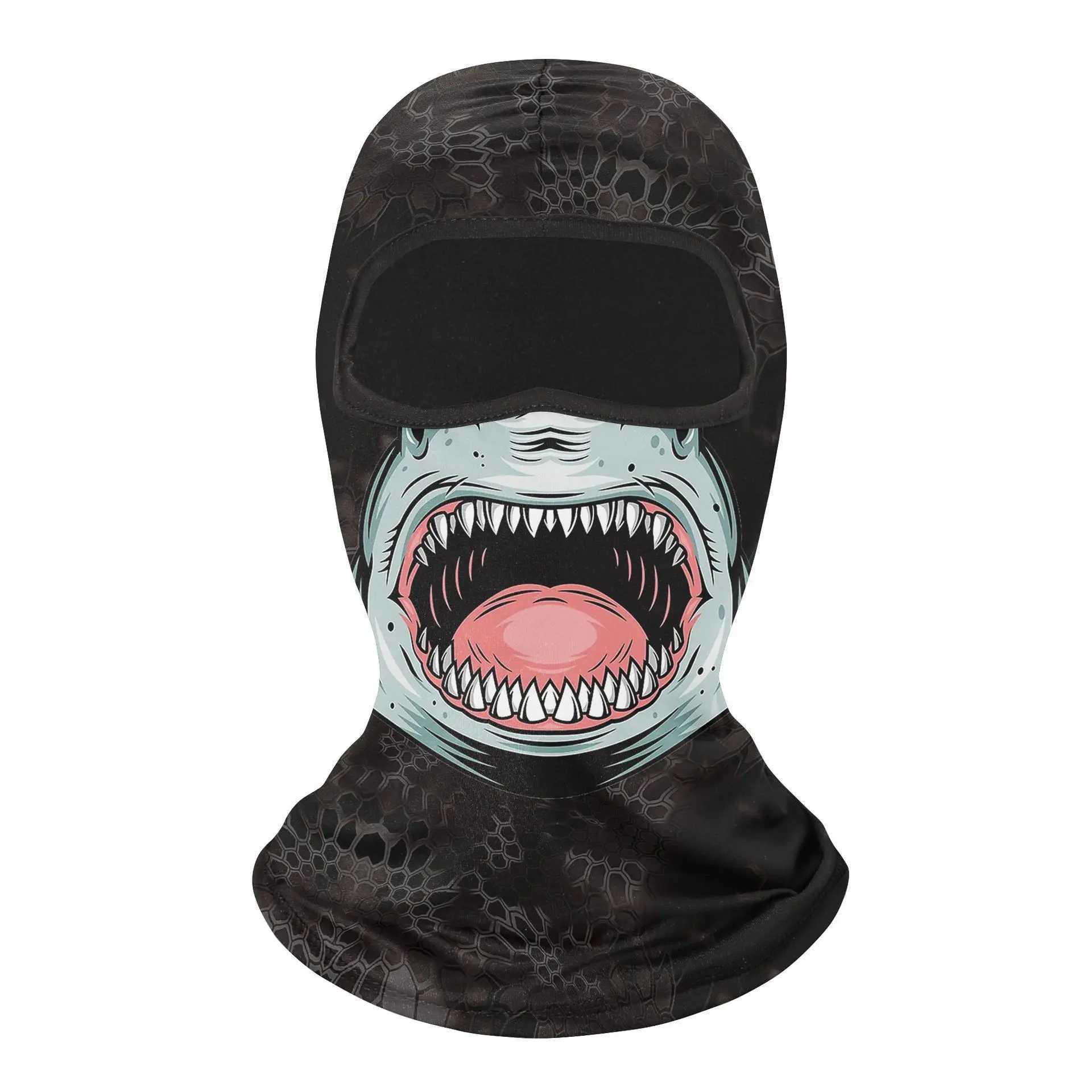 3D Venom Bandana Skull Balaclava Ski Mask Neck Gaiter Warmer Braga Cuello Hombre Face Shield Hunting Camping Hiking ScarfW250512