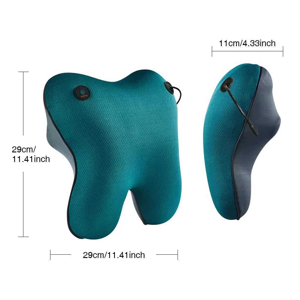 Back Massage Pillow with Heat Cordless Neck Massagers for Relax Deep Tissue Shiatsu Massagers for Full Body messageW250512
