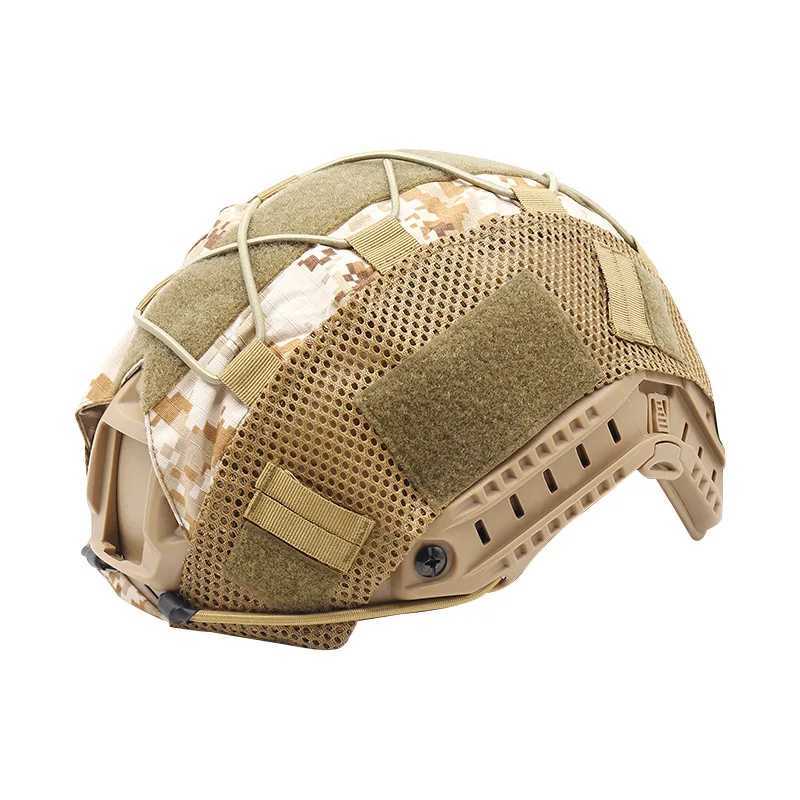 Tactical Helmet Cover for Fast Helmet Multi-Camo Helmet Cover for Airsoft HelmetMilitary Paintball Hunting Shooting Gear - 000DW250512