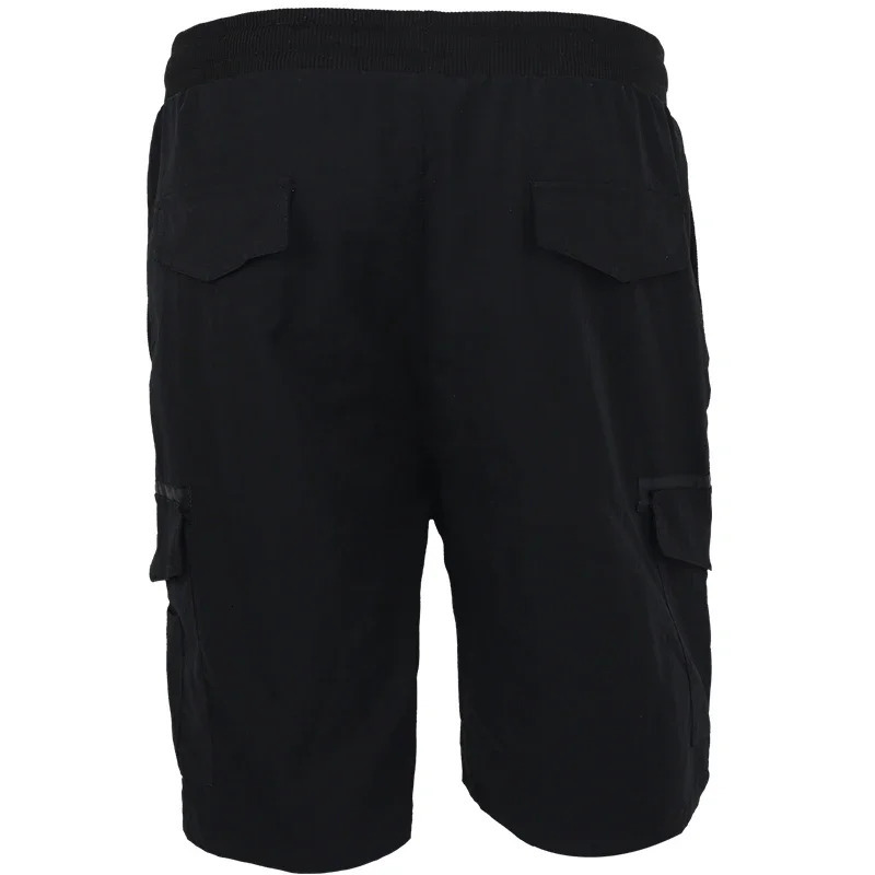 Plus Size Camo Print Cargo Shorts Men Summer Casual Cotton Multi-Pocket Loose Fit Outdoor Beachwear Workwear Short Pants Fit 250509