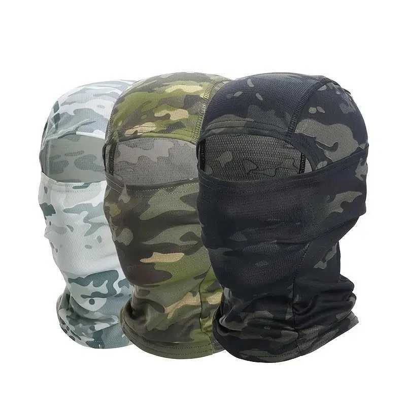 Breathable Mesh Balaclava Camouflage Bike MaskW250512