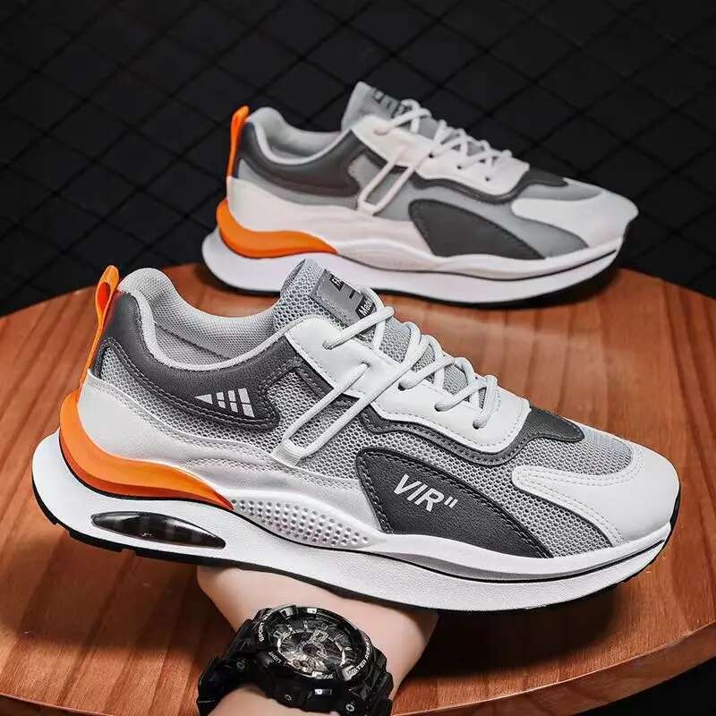 2025 Summer Mesh Men Anti Slip Sports Male Outdoor Comfort Casual Running Shoes Fashion Walking Sneakers