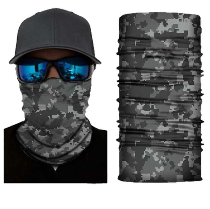 Outdoor Seamless Scarf Cycling Bandana Camouflage Neck Gaiter Tube Headband Fishing Hiking Balaclava Women Headwear MaskW250512