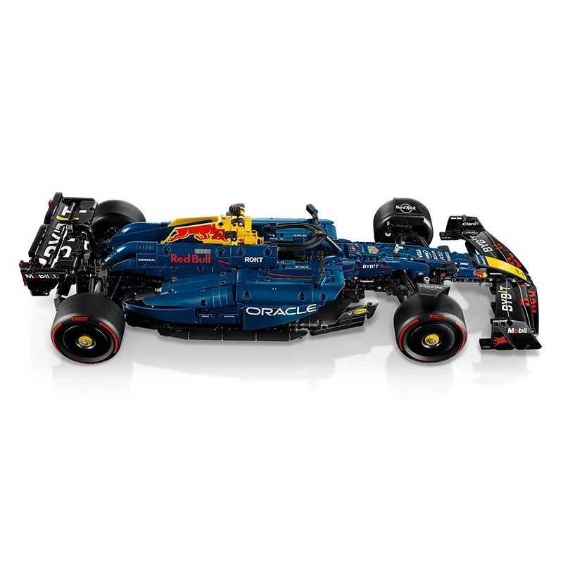 Technical Mechanical Building Blocks 1639pcs RB20 F1 Formula Racing Assembly Building Block Model Set Adult Boy Toy Gift z250510