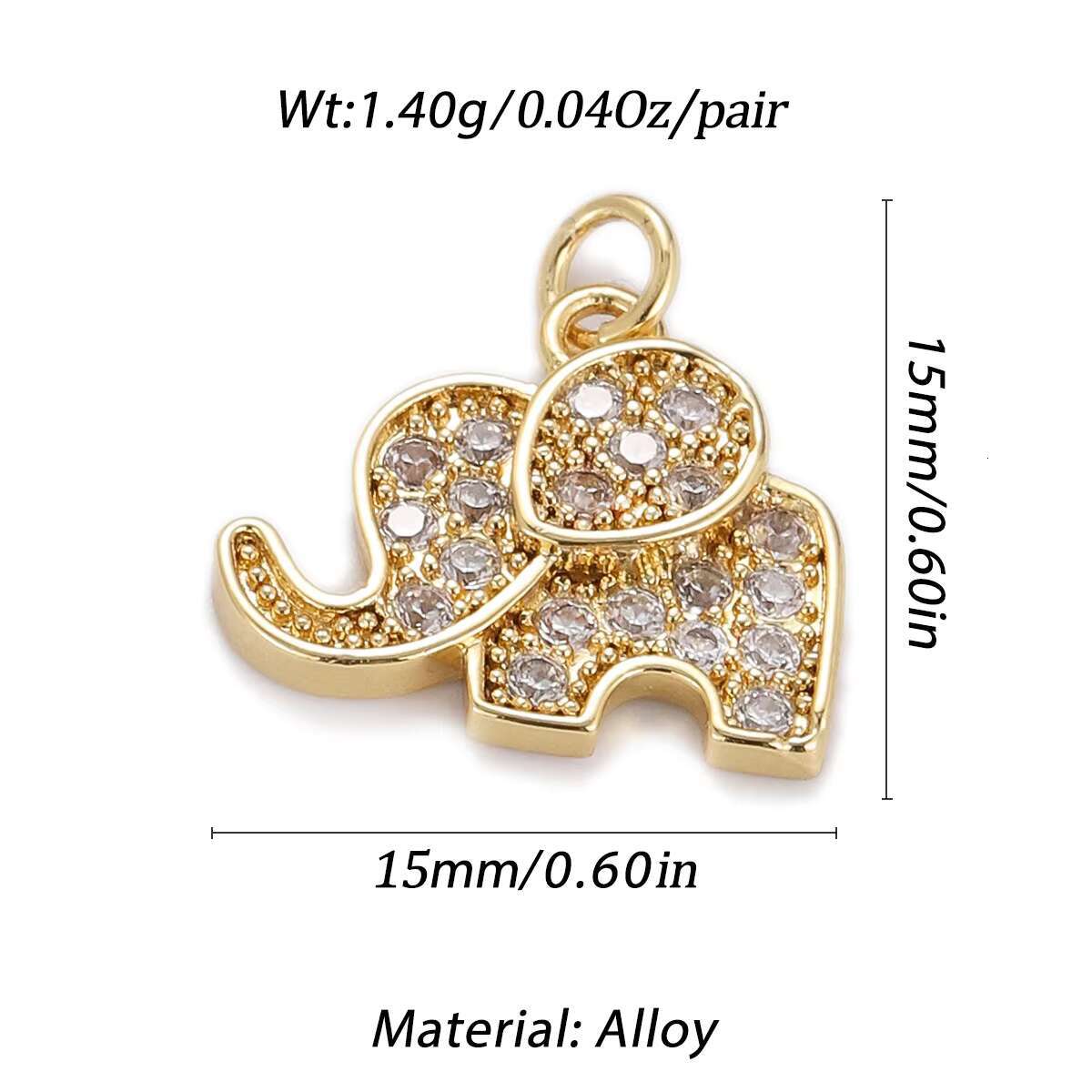 Garrywell Hot Sale Wholesale Trendy Star Bear Shell Pendant Brass 14k Gold Plated Necklace Pendant Charms for DIY Making Jewelry