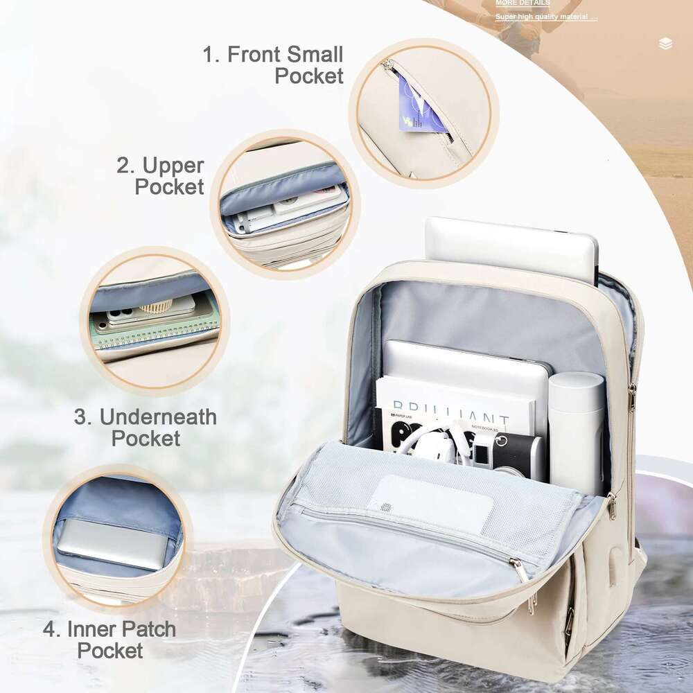 Female Backpacks For University Students Waterproof Ryanair 40X20x25 Carry Ons Travel Backpack Bag Fashion School Bags