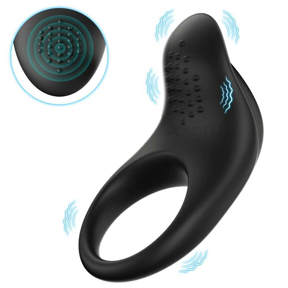 Cock Ring Vibrating for Men APP Control Ejaculation Delay Male Erectile Penis In G-Spot Clitoris Anal Stimulator Adult Sex Toy W250512