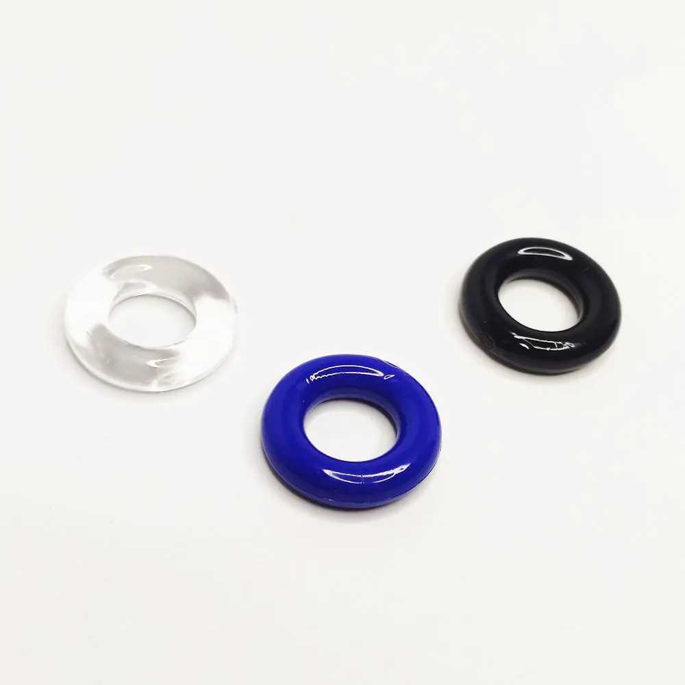 3pcs Male Penis Cock Ring Delay Ejaculation Scrotal Binding Ball Stretcher Penis Enlargement Silicone Cockring Sex Toy For Men W250512