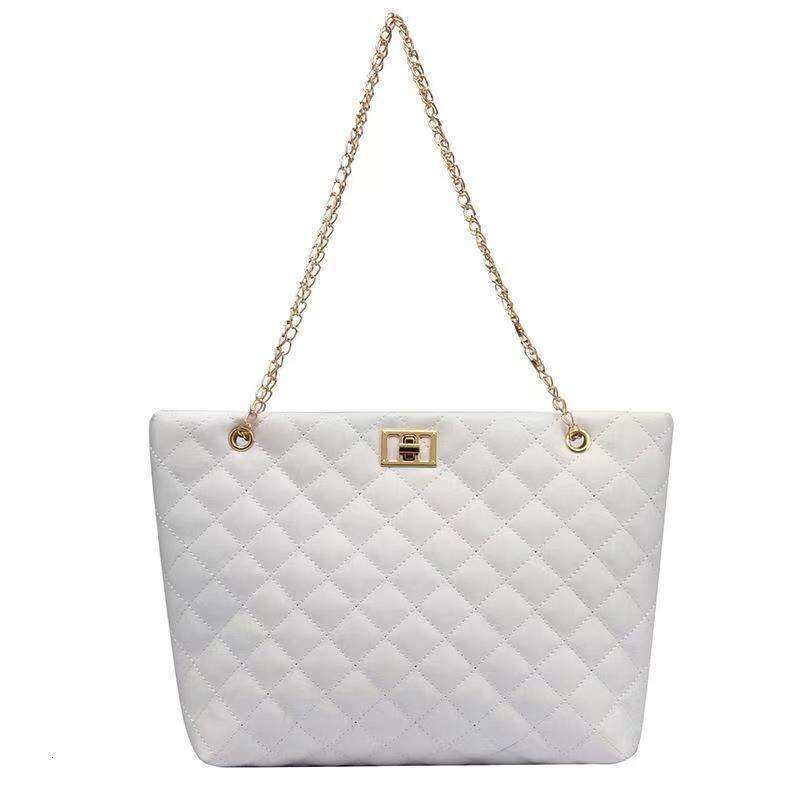 Single Shoulder 2024 Korean Women's Urban Minimalist Version Large Capacity Shopping Tote Bag