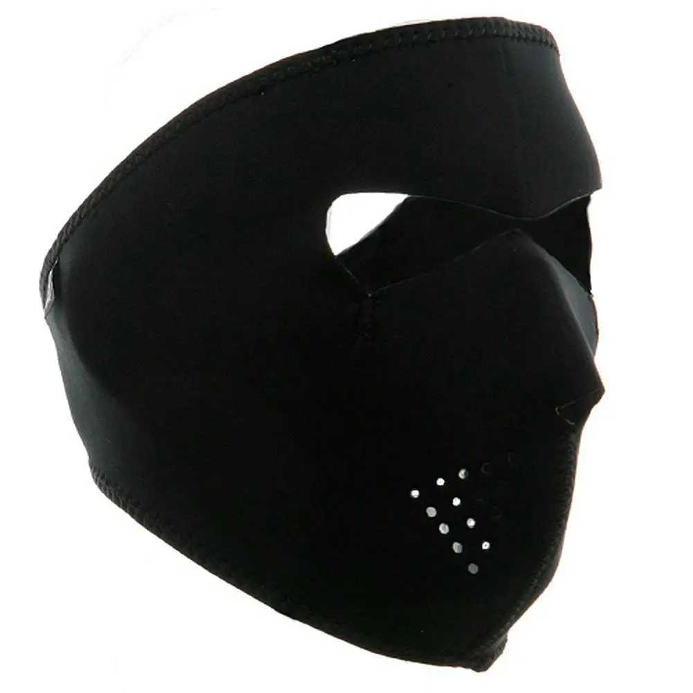 2 in Reversible Neoprene Full Face Mask for Men Cycling Skiing Hiking Fishing Bike Motorcycle Helmet Beanies Ski Masked CapW250512