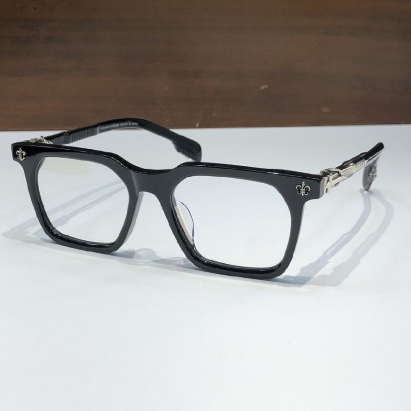 High Quality Men optical glasses Classic Luxury Designer Women eyeglass Titanium Punk Business Design Prescription Spectacle Frames with box 8266 SIZE