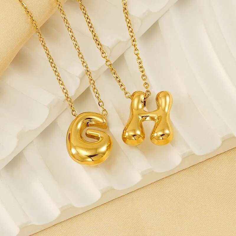Custom Stainless Steel Balloon Necklace