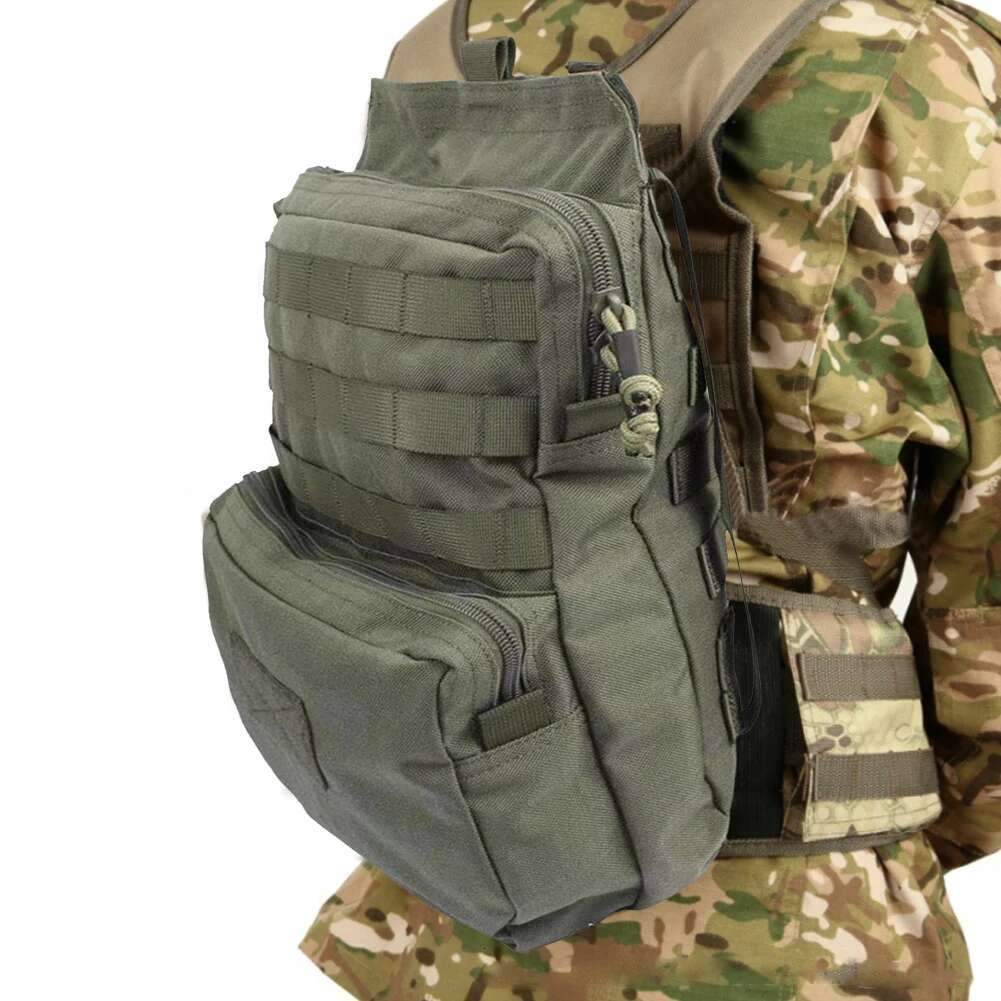 Vest Bags 1000D Nylon Oxford Water Bladder Carrier Pack Modular Webbing Hiking Camping for Hunting Backpacking